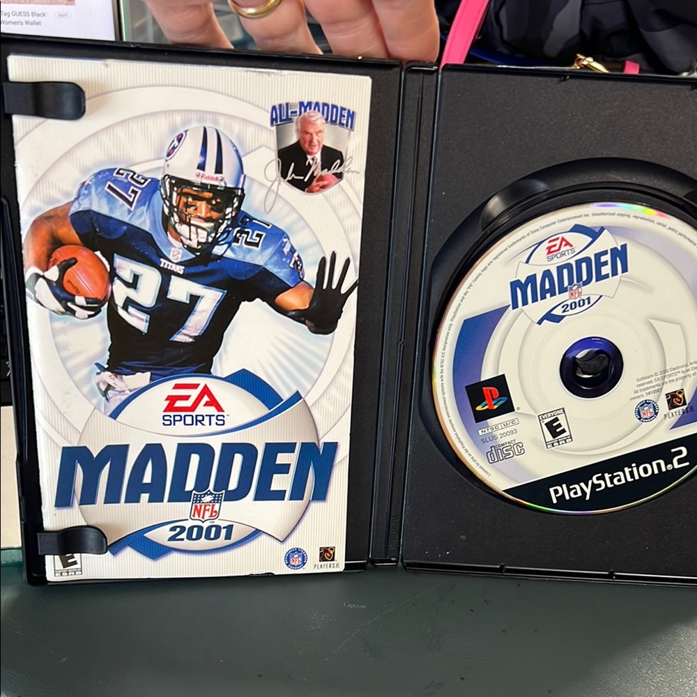 Madden NFL 2001 Sony PlayStation 2 Game